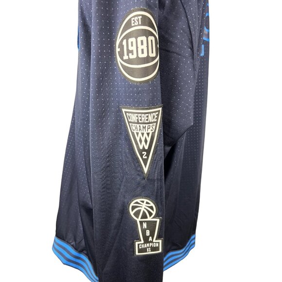 Men's Dallas Mavericks Adidas Practice Jacket  - Rare size XXL - Picture 7 of 9